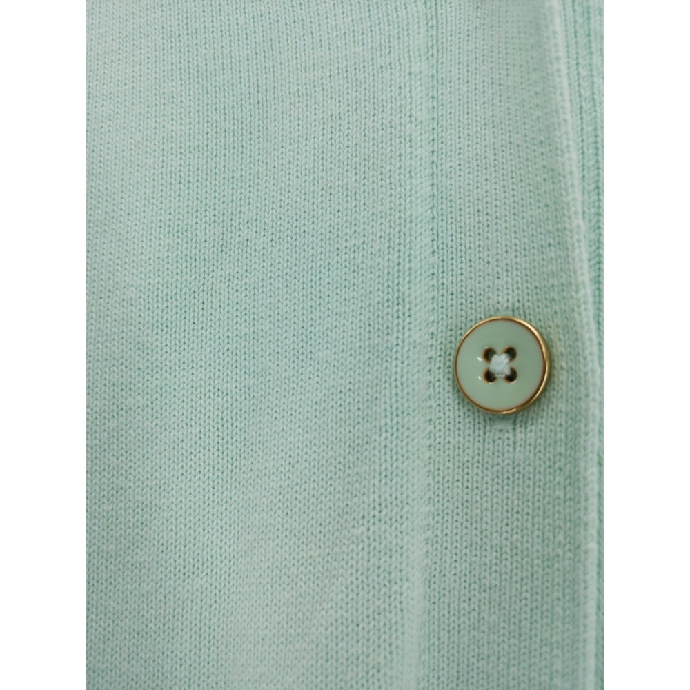 Talbots Cardigan Sweater Women 3X Mint Green V-Neck Button Front - Picture 5 of 9
